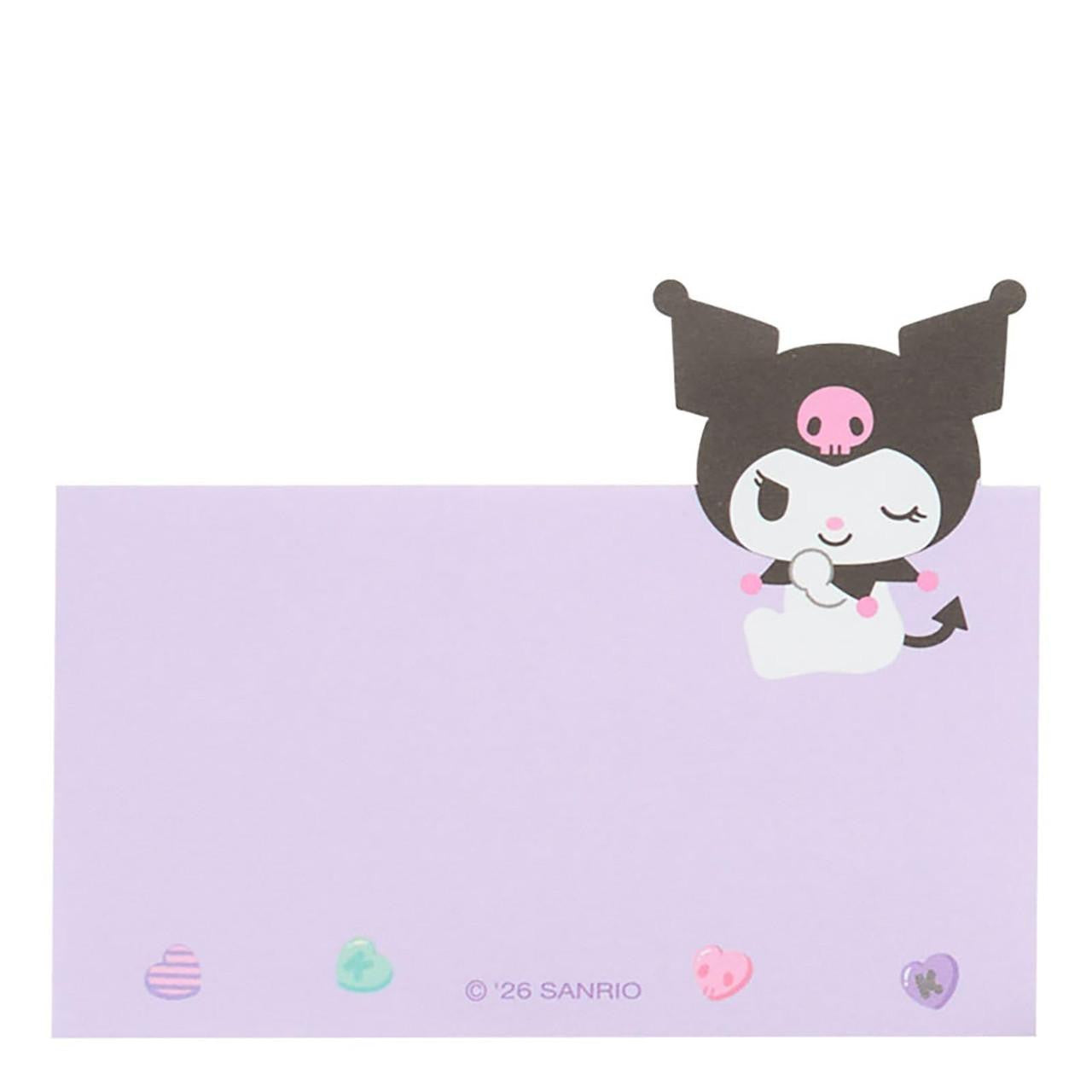Sanrio 3 Tier Memo Pad Kuromi (SANRIO)