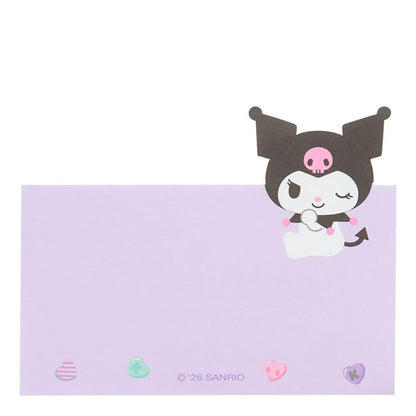 Sanrio 3 Tier Memo Pad Kuromi (SANRIO)