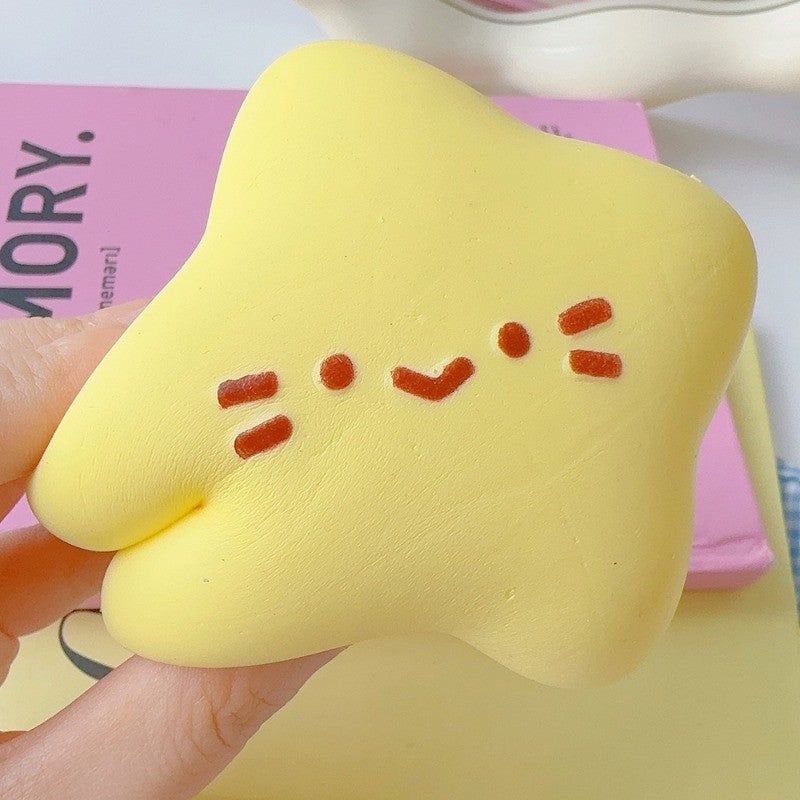 Sticky Squishy Lucky Star 10cm