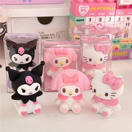 Blyantspisseren Sanrio My Melody, Kuromi, Hello Kitty