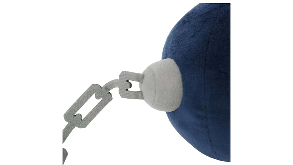 Super Mario All-Star Collection Plushie Chain Chomp 14cm (SANEI)