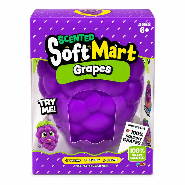 Scented Jumbo Squishy Grape (Soft Mart)