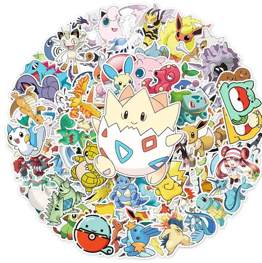 Sticker Flakes Pokemon