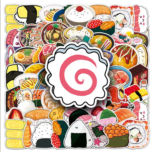 Sticker Flakes Japanese Cuisine