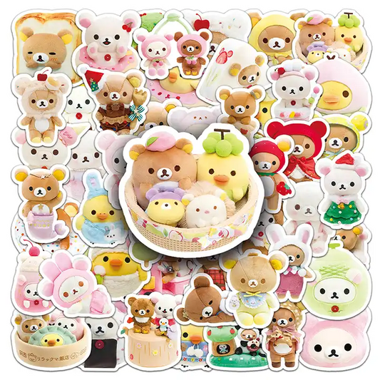 Sticker Flakes Rilakkuma San-X