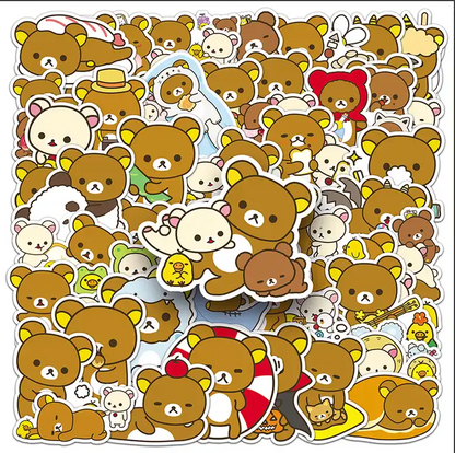 Sticker Flakes Rilakkuma San-X