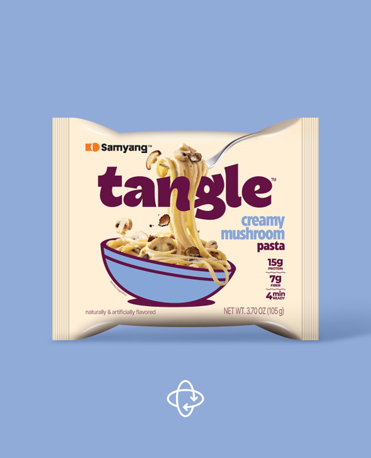 Samyang Tangle Mushroom Cream Pasta 105g (SAMYANG)