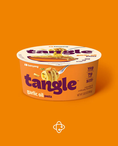Samyang Big Cup Tangle Garlic Oil Pasta 105g (SAMYANG)