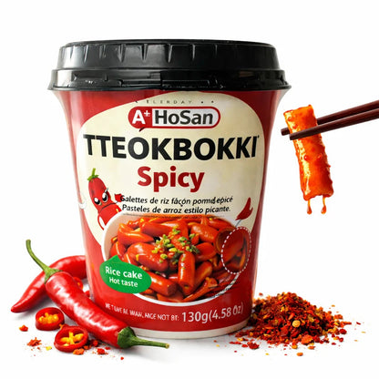 Tteokbokki Spicy Cup 130g (A+Hosan)
